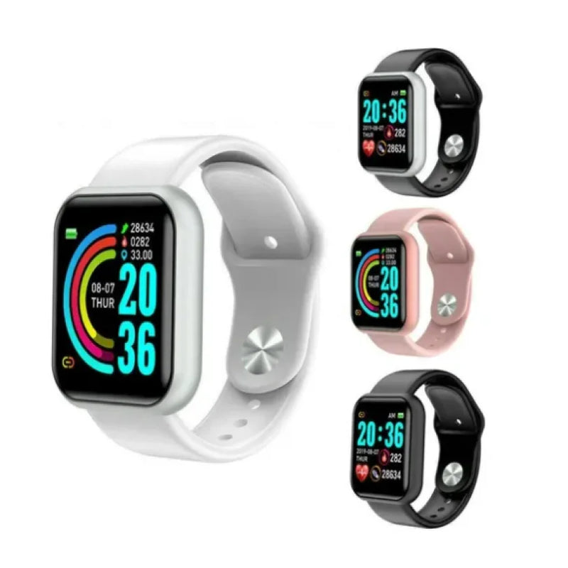 Smart Watch Unisex D20 (Android & IOS) A prova d´água.